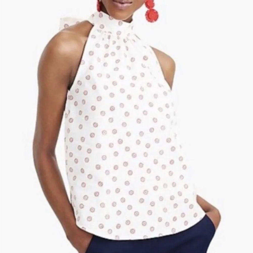 J. Crew High Neck Top